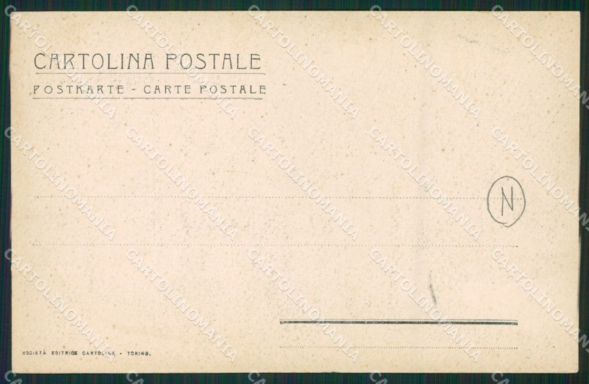 Torino Sacra di San Michele cartolina QZ0358 – retro