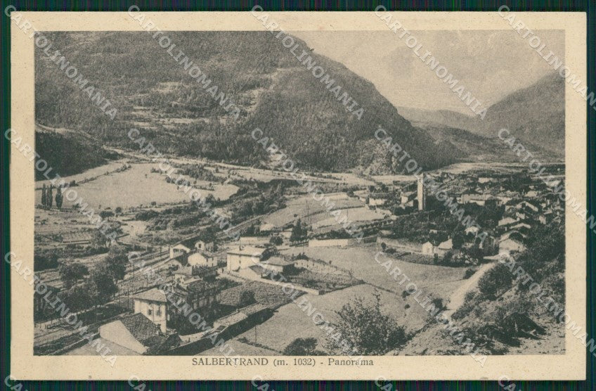 Torino Salbertrand ABRASA cartolina QZ0361 – fronte