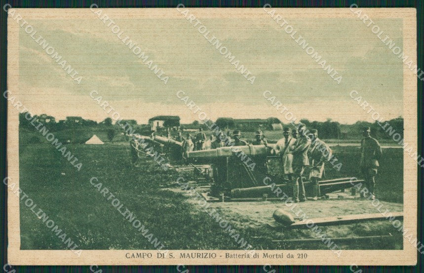 Torino San Maurizio Canavese Campo Militari cartolina QZ0379 – fronte