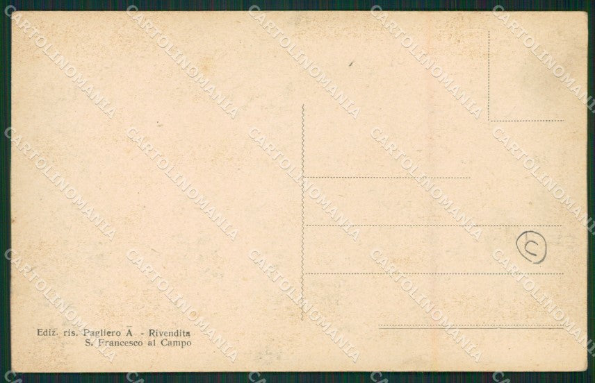Torino San Maurizio Canavese Campo Militari cartolina QZ0379 – retro