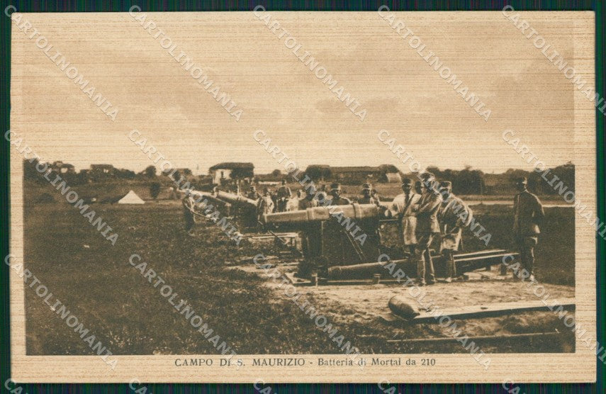 Torino San Maurizio Canavese Campo Militari cartolina QZ0389 – fronte