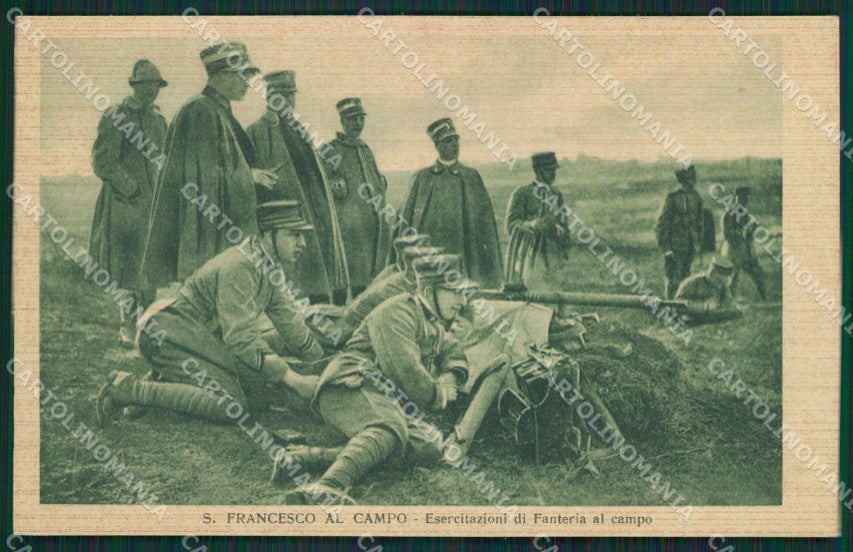 Torino San Maurizio Canavese Campo Militari cartolina QZ0390 – fronte