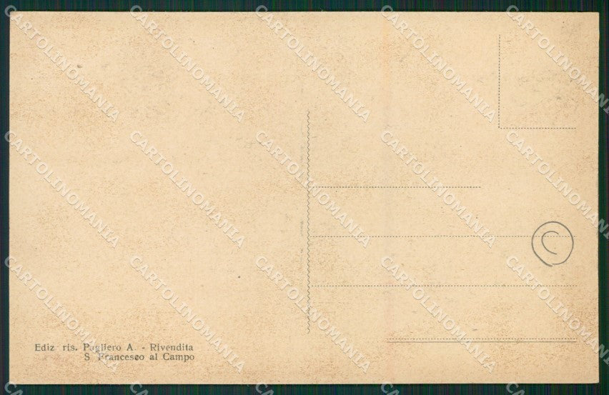Torino San Maurizio Canavese Campo Militari cartolina QZ0390 – retro