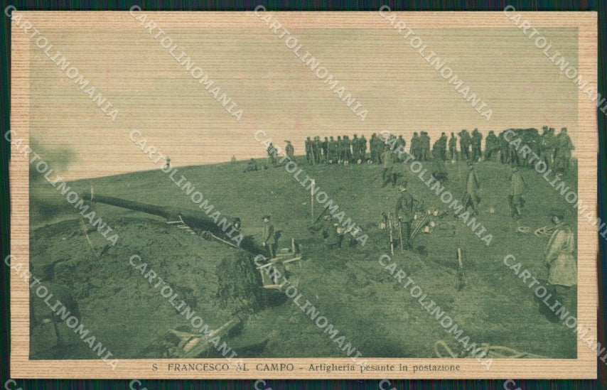 Torino San Maurizio Canavese Campo Militari cartolina QZ0391 – fronte
