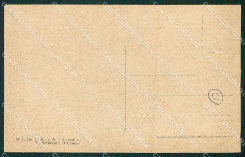 Torino San Maurizio Canavese Campo Militari cartolina QZ0391 – retro