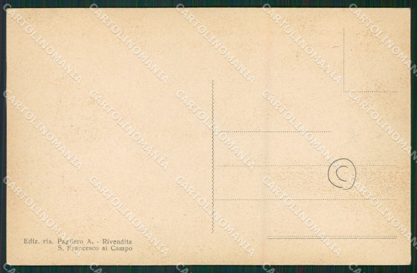 Torino San Maurizio Canavese Campo Militari Alpini cartolina QZ0393 – retro
