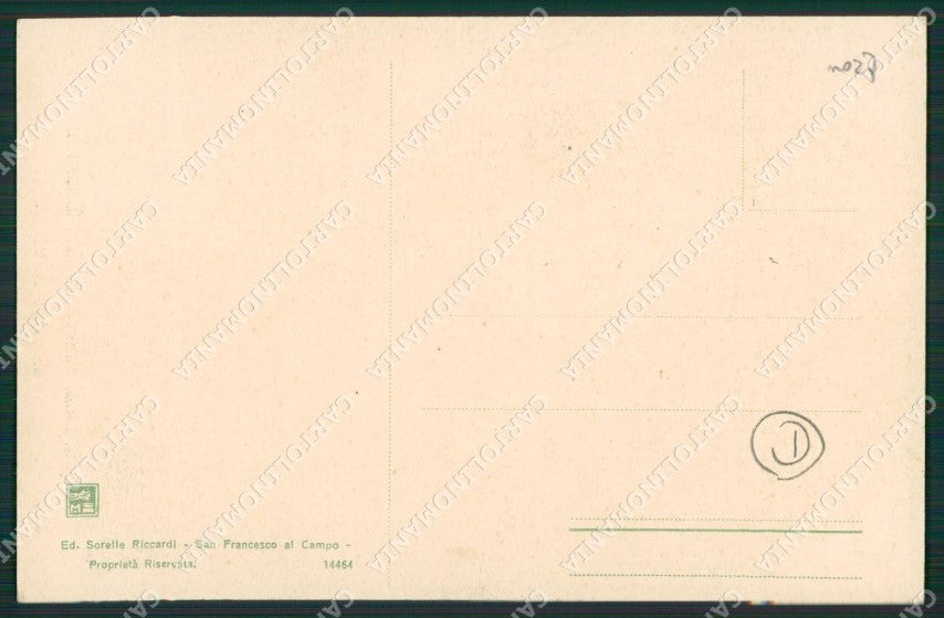Torino San Maurizio Canavese Campo Militari cartolina QZ0405 – retro
