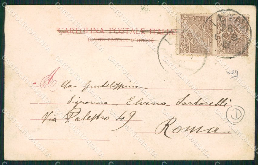 Torino San Maurizio Canavese Campo Militari cartolina QZ0414 – retro