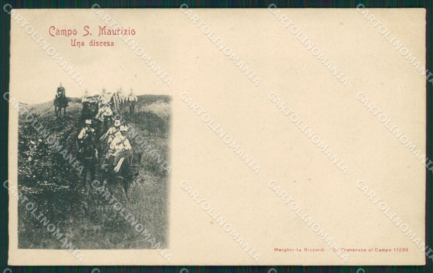 Torino San Maurizio Canavese Campo Militari cartolina QZ0419 – fronte