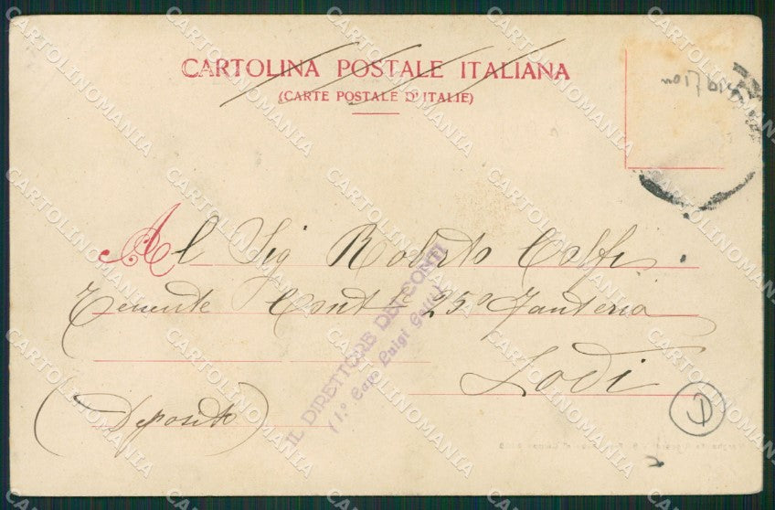 Torino San Maurizio Canavese Campo Militari cartolina QZ0420 – retro