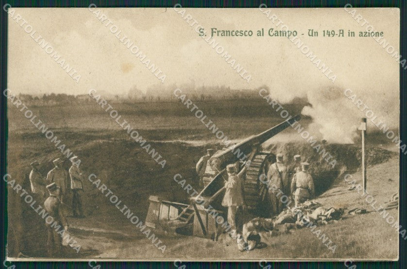 Torino San Maurizio Canavese Campo Militari PIEGA cartolina QZ0425 – fronte