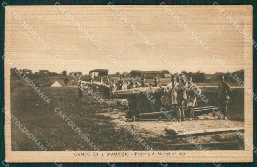 Torino San Maurizio Canavese Campo Militari cartolina QZ0429 – fronte