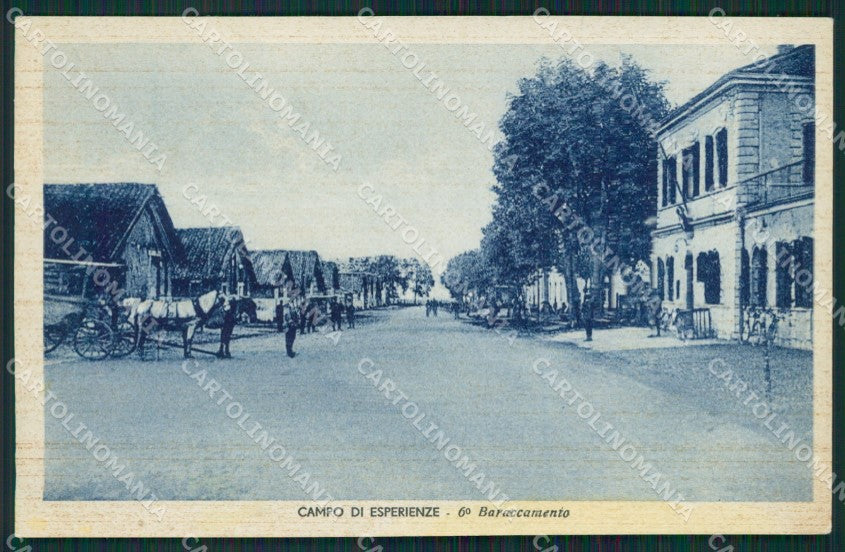 Torino San Maurizio Canavese Campo Militari cartolina QZ0435 – fronte