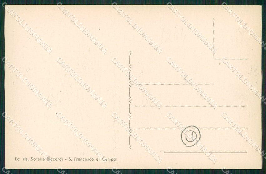 Torino San Maurizio Canavese Campo Militari cartolina QZ0437 – retro