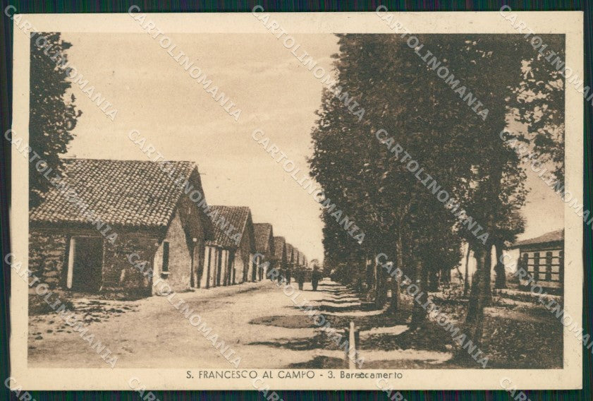 Torino San Maurizio Canavese Campo Militari cartolina QZ0438 – fronte