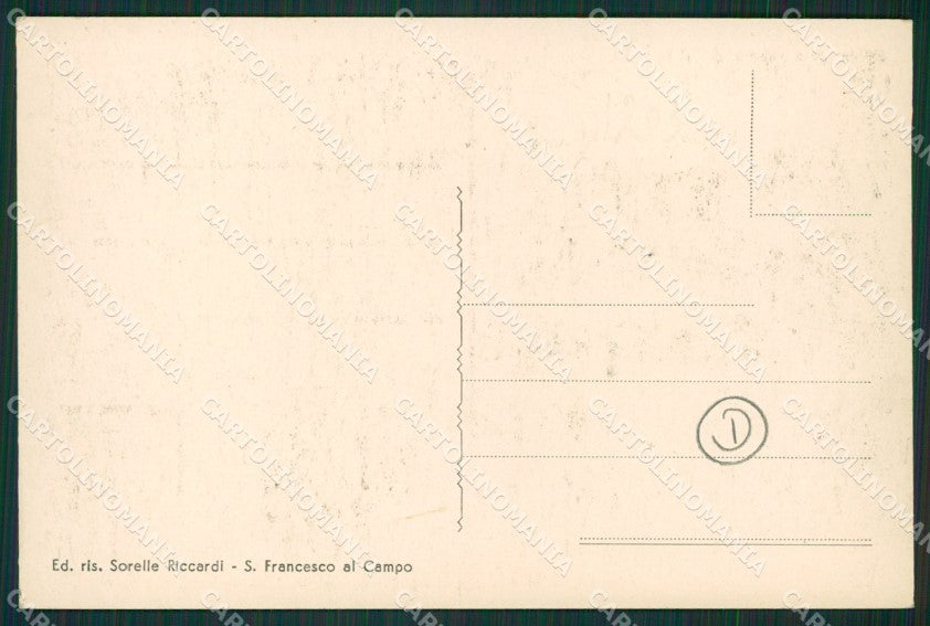 Torino San Maurizio Canavese Campo Militari cartolina QZ0438 – retro