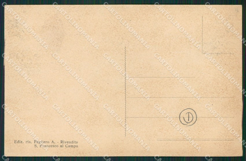 Torino San Maurizio Canavese Campo Militari Alpini cartolina QZ0443 – retro