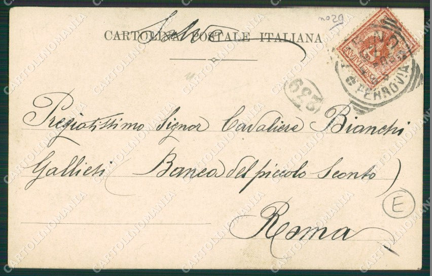 Torino San Maurizio Canavese Campo Militari cartolina QZ0454 – retro