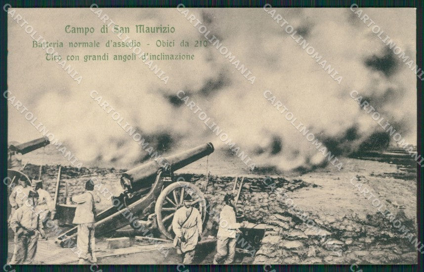 Torino San Maurizio Canavese Campo Militari cartolina QZ0466 – fronte