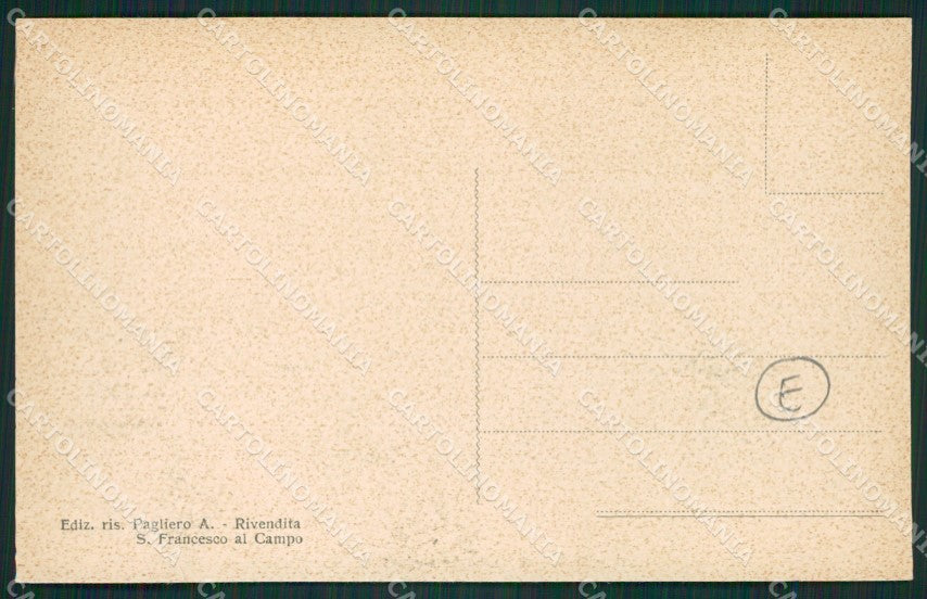 Torino San Maurizio Canavese Campo Militari Bersaglieri cartolina QZ0476 – retro
