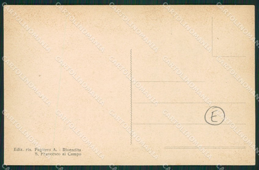 Torino San Maurizio Canavese Campo Militari Alpini cartolina QZ0477 – retro