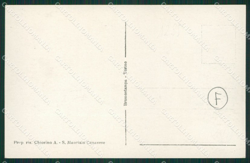 Torino San Maurizio Canavese Saluti da foto cartolina QZ0484 – retro
