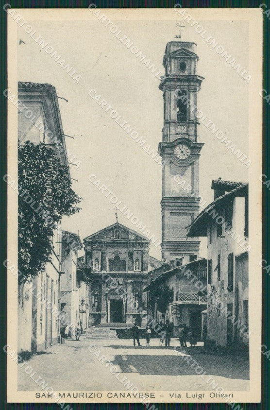 Torino San Maurizio Canavese cartolina QZ0485 – fronte