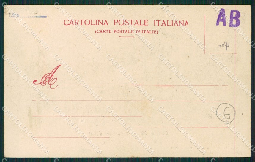 Torino San Maurizio Canavese Campo Militari cartolina QZ0488 – retro