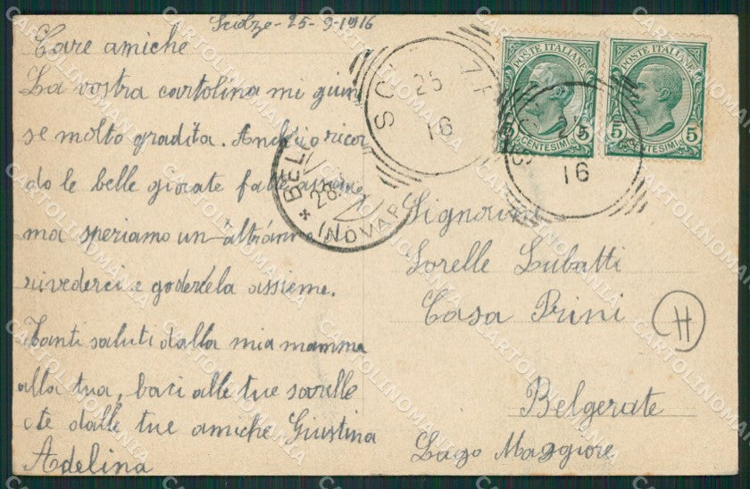 Torino Sciolze cartolina QZ0495 – retro