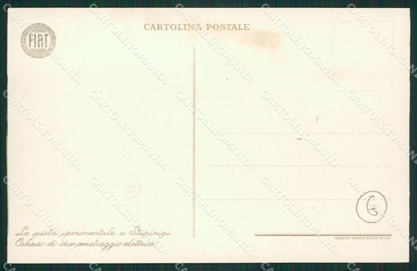 Torino Stupinigi cartolina QZ0517 – retro