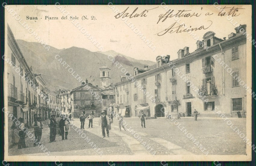 Torino Susa cartolina QZ0536 – fronte