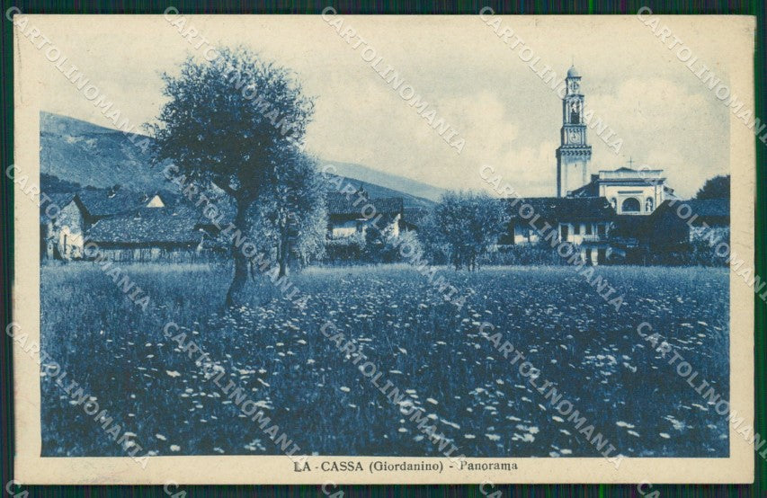 Torino Giordanino La Cassa cartolina QZ0541 – fronte