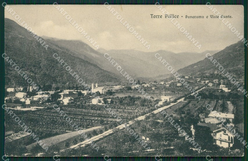 Torino Torre Pellice PIEGHINA cartolina QZ0553 – fronte