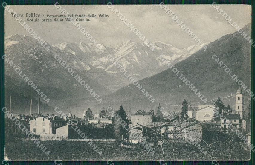 Torino Torre Pellice cartolina QZ0554 – fronte