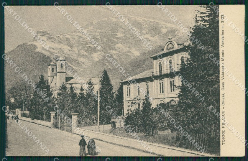 Torino Torre Pellice ABRASA cartolina QZ0556 – fronte