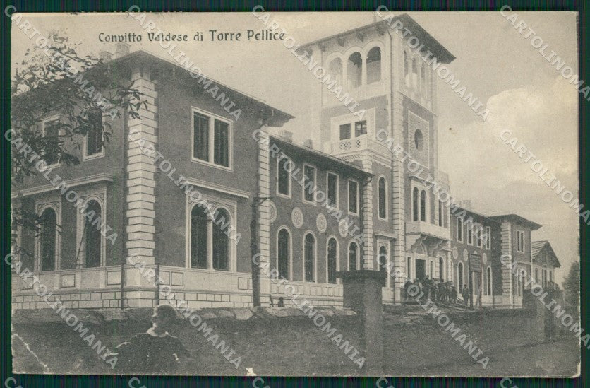 Torino Torre Pellice PIEGHINE cartolina QZ0561 – fronte