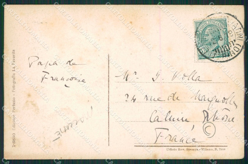 Torino Torre Pellice MACCHIE cartolina QZ0564 – retro