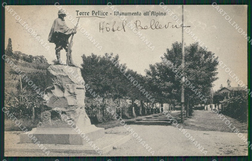 Torino Torre Pellice Alpini cartolina QZ0566 – fronte