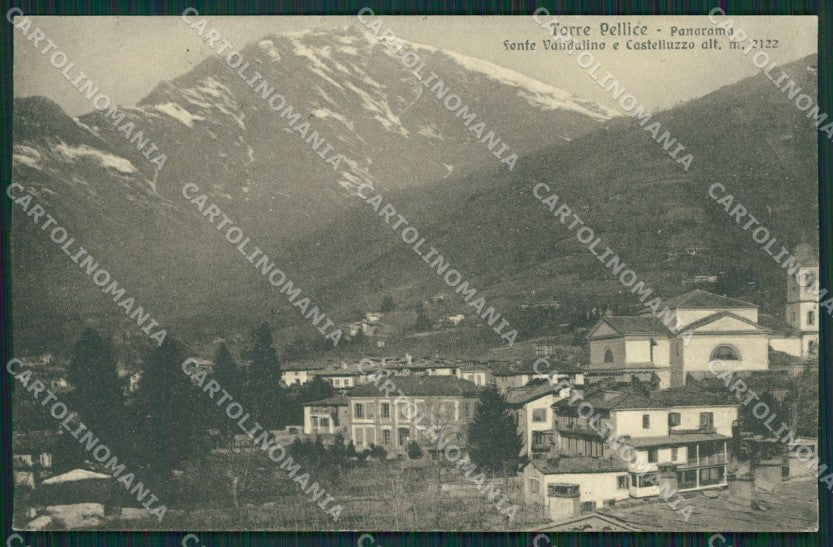 Torino Torre Pellice cartolina QZ0569 – fronte