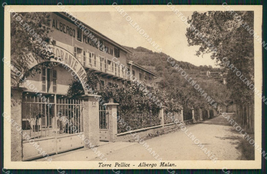 Torino Torre Pellice cartolina QZ0572 – fronte