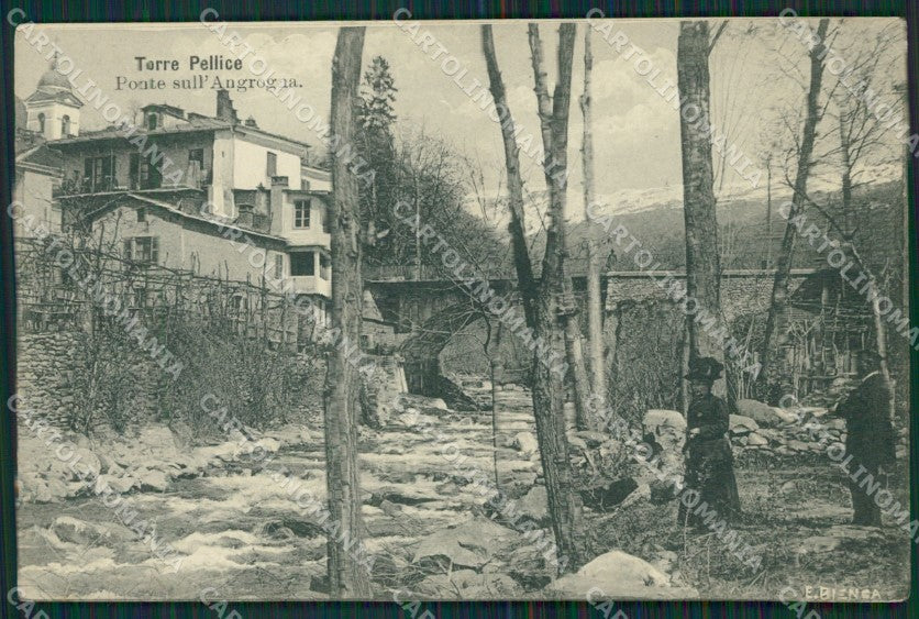 Torino Torre Pellice cartolina QZ0577 – fronte
