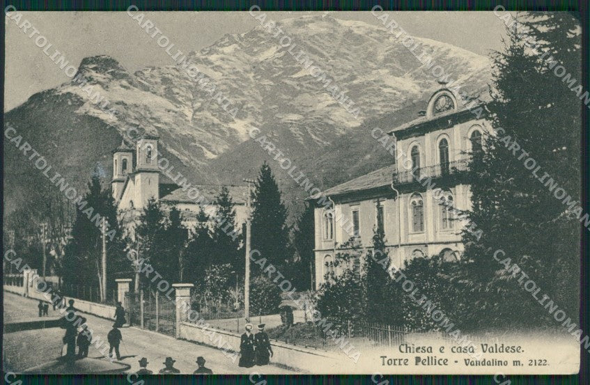 Torino Torre Pellice ABRASA cartolina QZ0579 – fronte