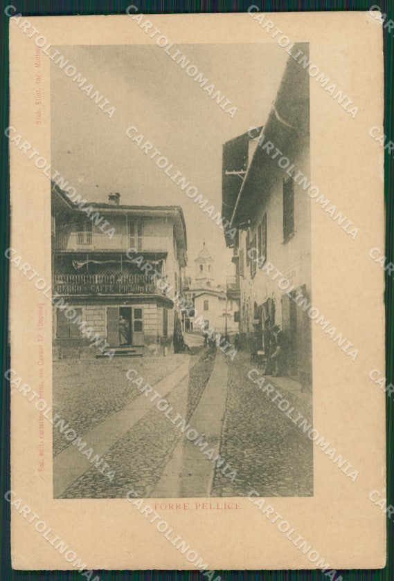 Torino Torre Pellice cartolina QZ0588 – fronte