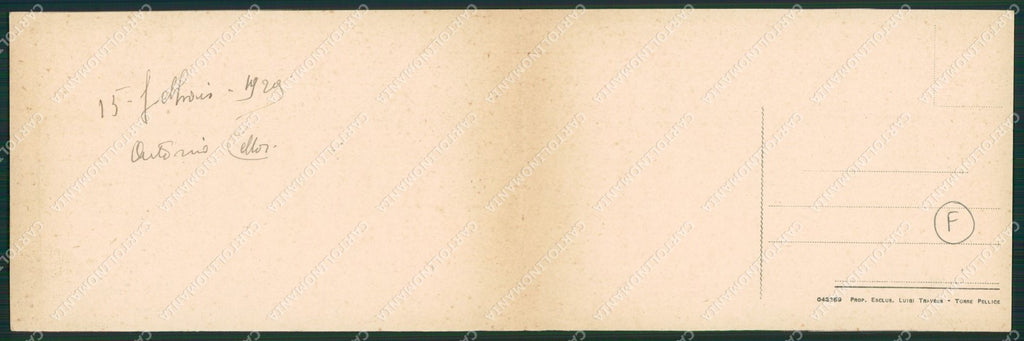 Torino Torre Pellice doppia cartolina QZ0591 – retro