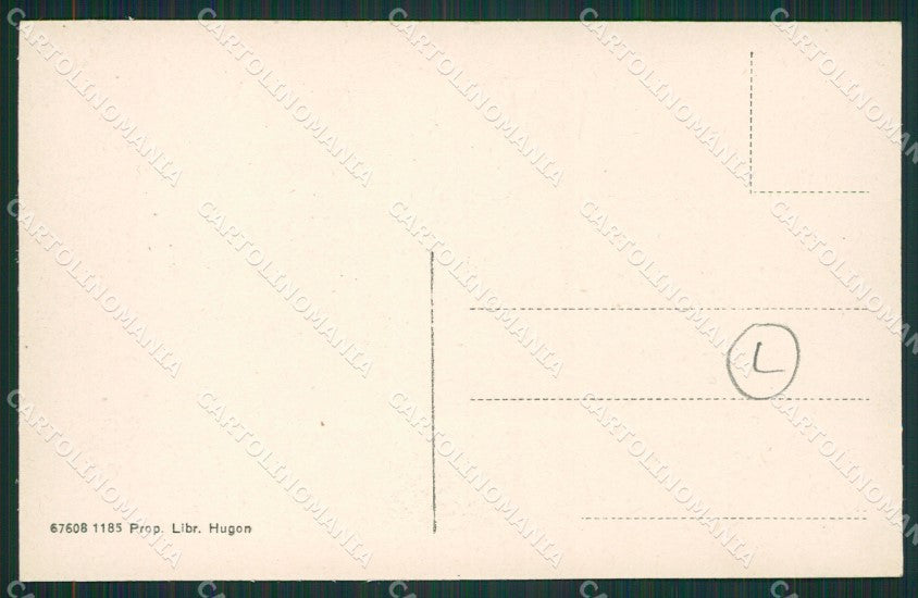 Torino Torre Pellice De Amicis cartolina QZ0598 – retro