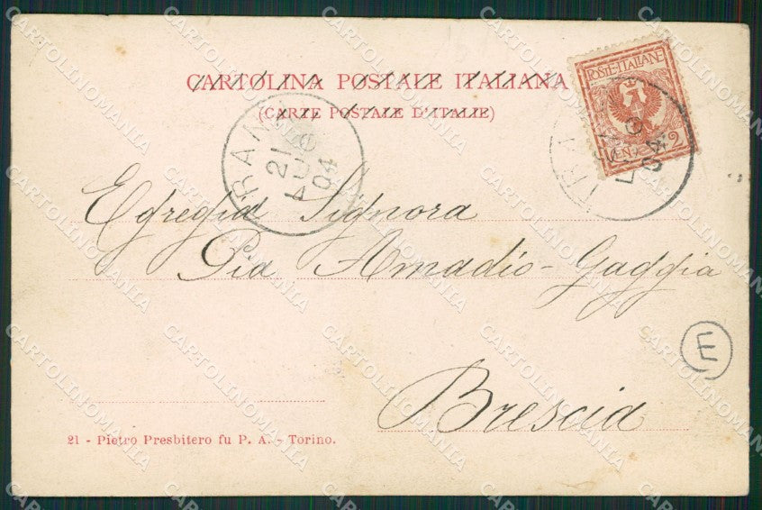 Torino Trana cartolina QZ0606 – retro