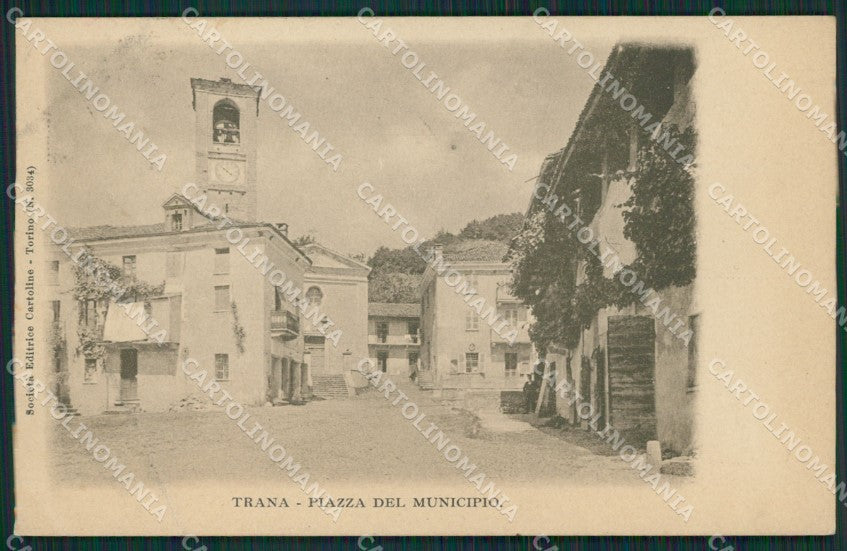 Torino Trana PIEGA cartolina QZ0607 – fronte