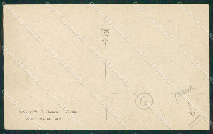 Torino Trana PIEGA cartolina QZ0609 – retro