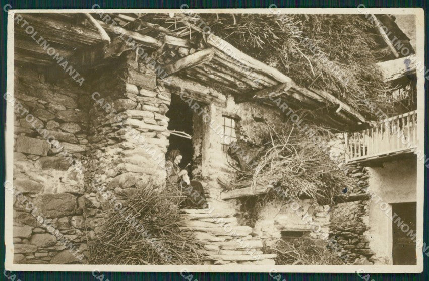 Torino Usseglio Cometto PIEGHINA foto cartolina QZ0615 – fronte