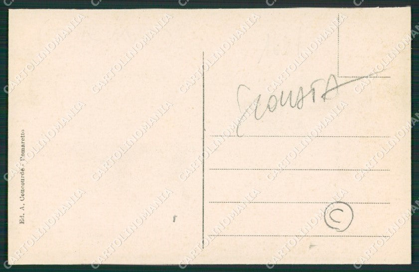 Torino Costumi Val Chisone cartolina QZ0626 – retro